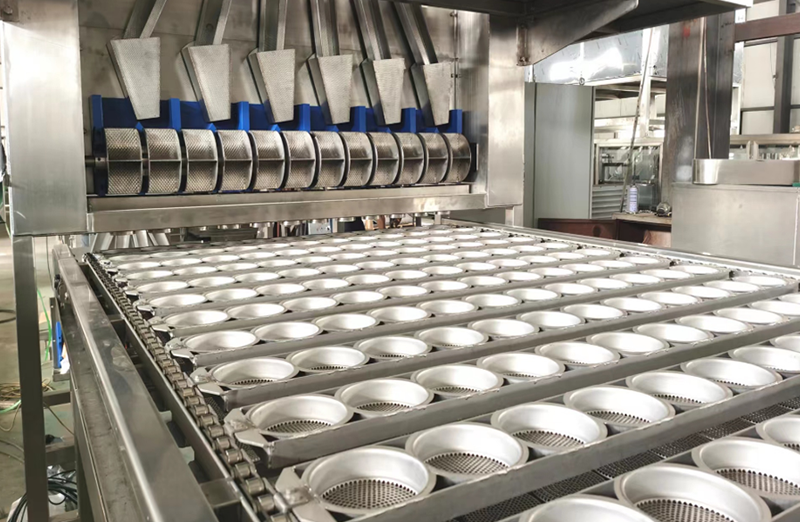 Frixum instant per noodle productio linea