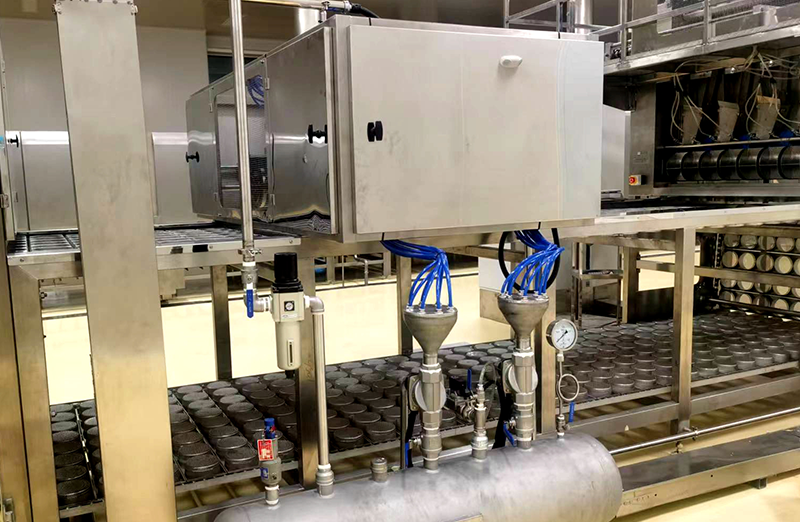 Non-frixum instant noodle productio linea