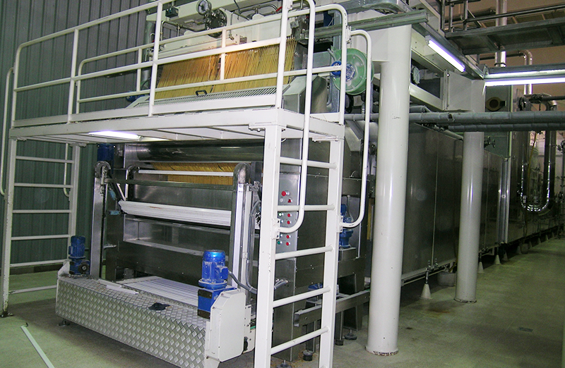Spaghetti productio linea